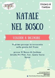 NATALE NEL BOSCO DI CARDONA